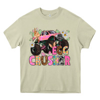 Mossy Egg crusher Easter Day Heavy Core Tee - HowdyJamesFarm