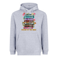 Heather Grey the original women of the bible books full color Heavyweight Hoodie - JahusDesignShop