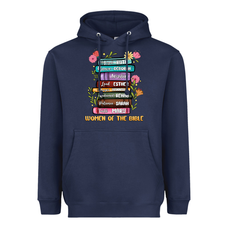 The Original Women Of The Bible Books Full Color Heavyweight Hoodie by JahusDesignShop | Teevron