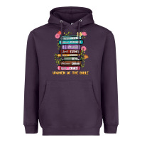 Plum the original women of the bible books full color Heavyweight Hoodie - JahusDesignShop