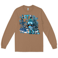 Toasted Coconut let's roll Long Sleeve Tee - FaDigitalArtStudio