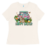 Bone Happy Easter Day Ladies Tee - CowGirlArtShop