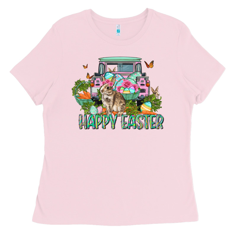 Happy Easter Day Ladies Tee by CowGirlArtShop | Teevron
