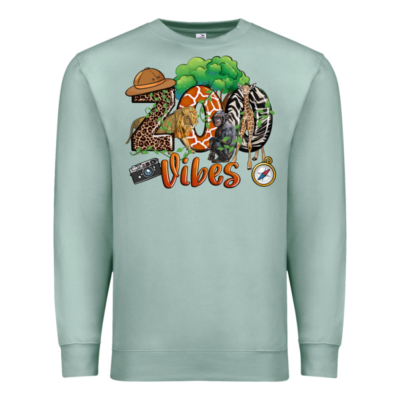 Zoo Vibes Premium Sweatshirt by JahusDesignShop | Teevron