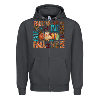 Smoke fall fall  amd pumpkins Zipper Hoodie - AdoDesignShop