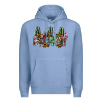 Colony Blue howdy Premium Hoodie - SublimationCraftShop