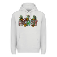 Dove Grey howdy Premium Hoodie - SublimationCraftShop
