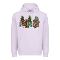 Lilac howdy Premium Hoodie - SublimationCraftShop