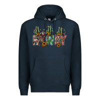 Navy howdy Premium Hoodie - SublimationCraftShop