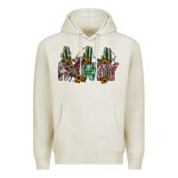 Oatmeal Heather howdy Premium Hoodie - SublimationCraftShop