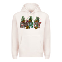 Pale Pink howdy Premium Hoodie - SublimationCraftShop