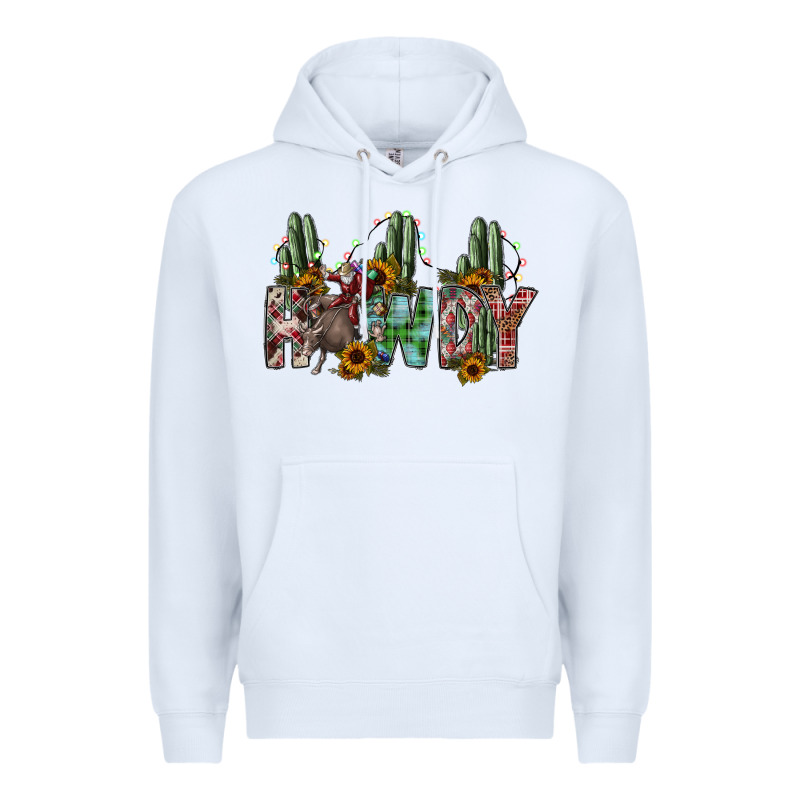 Howdy Premium Hoodie by SublimationCraftShop | Teevron