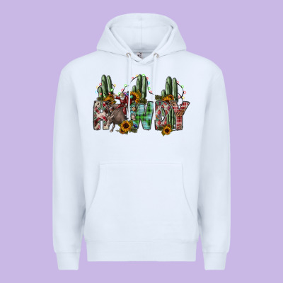 Howdy Premium Hoodie Designed By Sublimationcraftshop