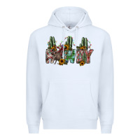 White howdy Premium Hoodie - SublimationCraftShop