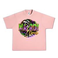 Salmon mardi gras lightning Urban Heavy Tee - FaDigitalArtStudio
