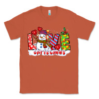 Copper love christmas snowman Classic Tee - CowGirlArtShop