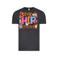 Vintage Black Easter Day One hip Teacher Vintage Tee - OliviaCreatesArt