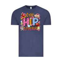 Vintage Denim Easter Day One hip Teacher Vintage Tee - OliviaCreatesArt