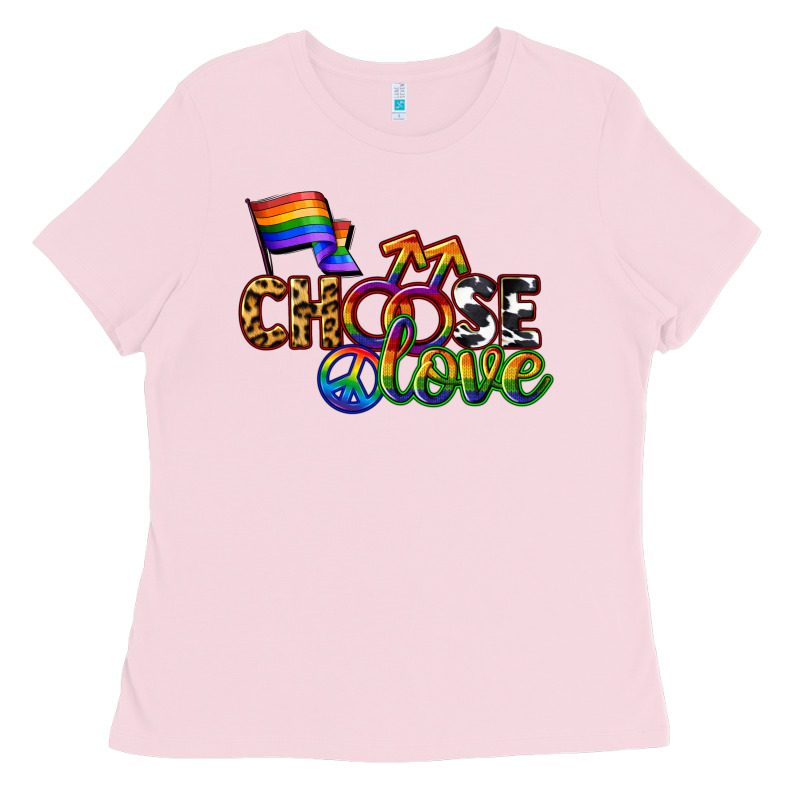Western Choose Love Ladies Tee by CowGirlArtShop | Teevron