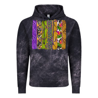 Cloud Black Mardi Gras Brushstrokes Vintage Hoodie - BundleAndBundleShop