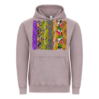 Vintage Zinc Mardi Gras Brushstrokes Vintage Hoodie - BundleAndBundleShop