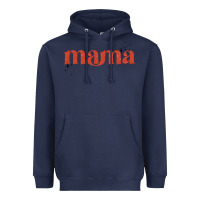 Navy mama stronger than the storm Heavyweight Hoodie - JahusDesignShop