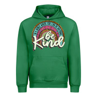 Emerald be kind   leopard Urban Hoodie - JahusDesignShop