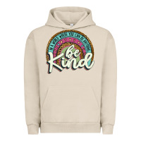 Pigment French Oak be kind   leopard Urban Hoodie - JahusDesignShop