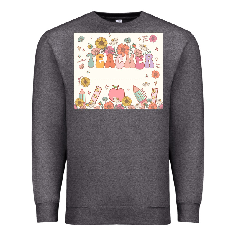 Teacher Custom Name Premium Sweatshirt by JahusDesignShop | Teevron