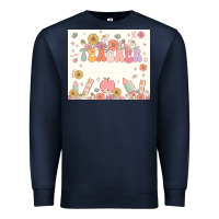 Navy teacher custom name Premium Sweatshirt - JahusDesignShop