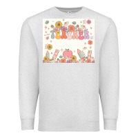 Oatmeal Heather teacher custom name Premium Sweatshirt - JahusDesignShop