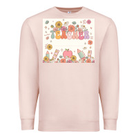 Pale Pink teacher custom name Premium Sweatshirt - JahusDesignShop