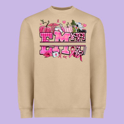 Emt Cancer And Fall Heavyweight Sweatshirt Designed By Adodesignshop