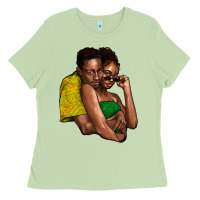 Matcha Black couple Ladies Tee - HowdyJamesFarm