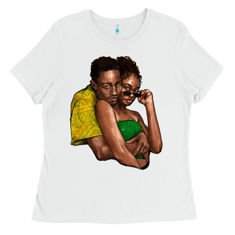 Black Couple Ladies Tee by HowdyJamesFarm | Teevron