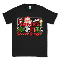 Black santas favorite soccer player Classic Tee - CowGirlArtShop