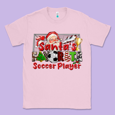 Santas Favorite Soccer Player Classic Tee Designed By Cowgirlartshop