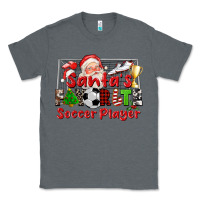 Charcoal Heather santas favorite soccer player Classic Tee - CowGirlArtShop