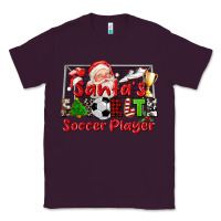 Plum santas favorite soccer player Classic Tee - CowGirlArtShop