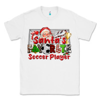 White santas favorite soccer player Classic Tee - CowGirlArtShop