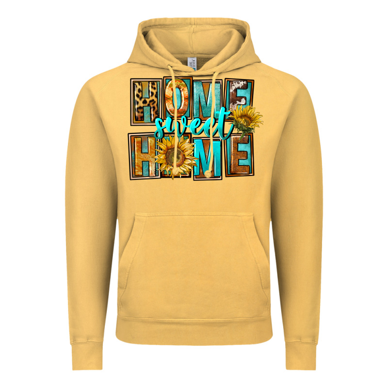 Western Home Sweet Home Vintage Hoodie by FaDigitalArtStudio | Teevron
