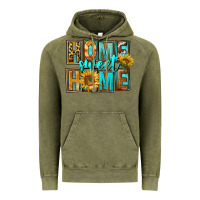 Vintage Olive Western Home Sweet Home Vintage Hoodie - FaDigitalArtStudio