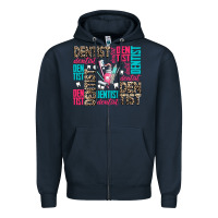 Navy dentist Zipper Hoodie - AdoDesignShop
