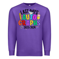 Purple last days auto graphs Premium Sweatshirt - JahusDesignShop