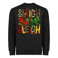 Black sleigh girl sleigh Heavyweight Sweatshirt - AdoDesignShop