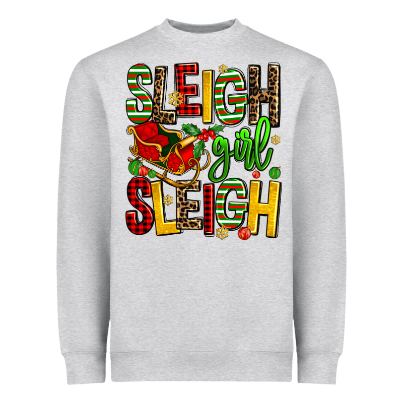 Sleigh Girl Sleigh Heavyweight Sweatshirt by AdoDesignShop | Teevron