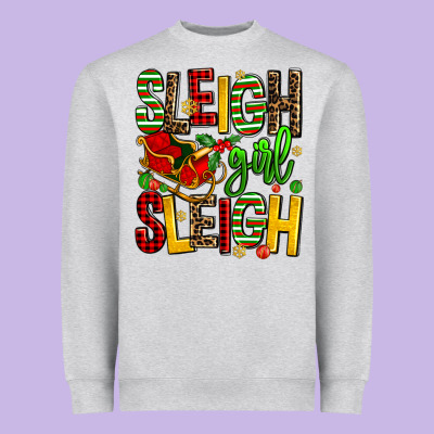 Sleigh Girl Sleigh Heavyweight Sweatshirt Designed By Adodesignshop