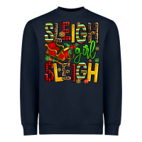 Navy sleigh girl sleigh Heavyweight Sweatshirt - AdoDesignShop