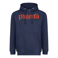 Navy mama stronger than the storm Heavyweight Hoodie - JahusDesignShop
