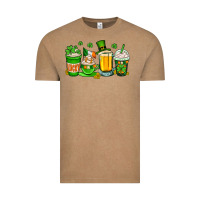 Vintage Coffee St. Patrick's Day coffee cups Vintage Tee - OliviaCreatesArt